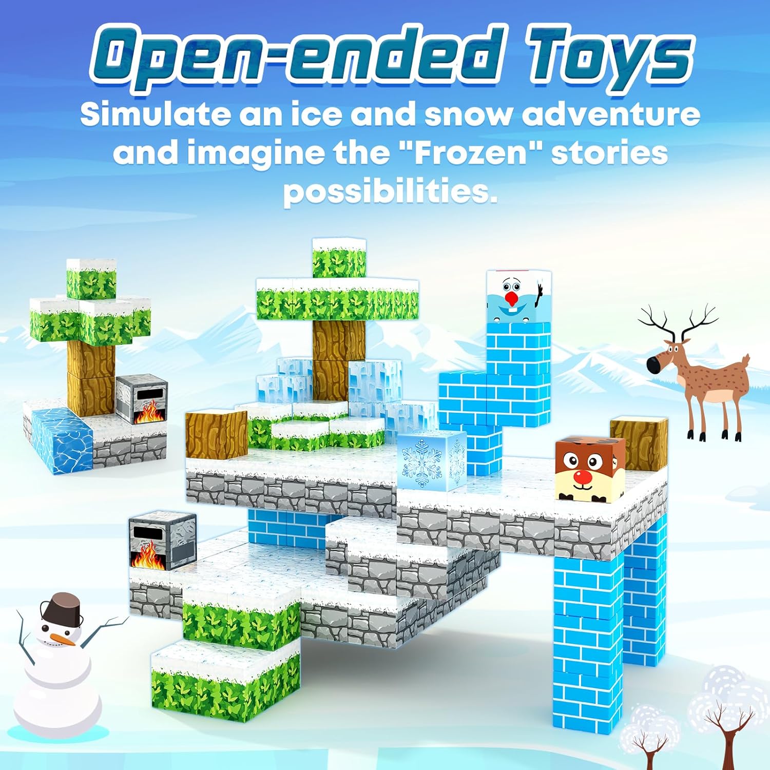 Minecraft Frozen Edition | Frozen Minecraft Blocks | MagnaCraft