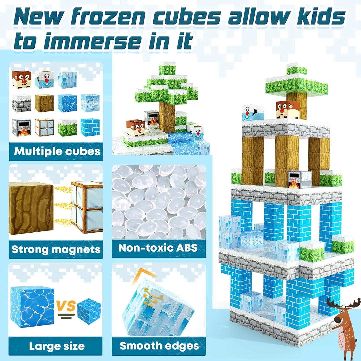 Minecraft Frozen Edition | Frozen Minecraft Blocks | MagnaCraft