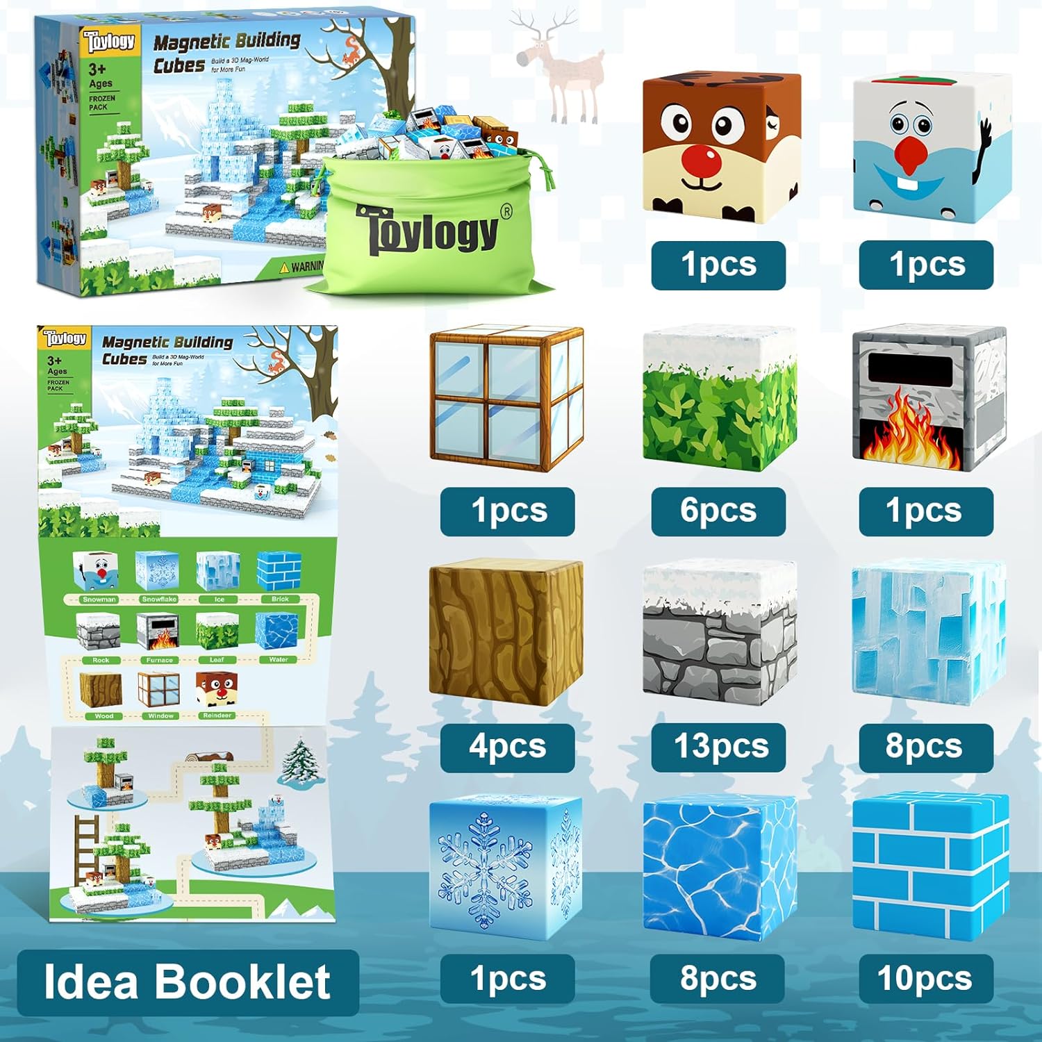 Minecraft Frozen Edition | Frozen Minecraft Blocks | MagnaCraft